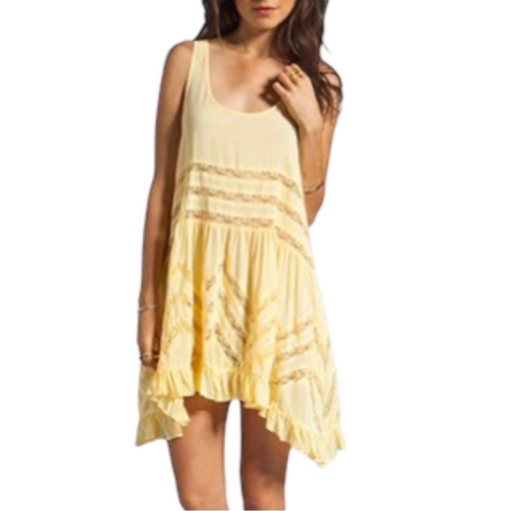 NWOT Free People Trapeze Slip Dress